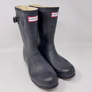 Hunter Black Rain & Snow Boots